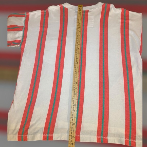 Vintage‎ Claybrooke International Men's Stripe Henley T Shirt  XL - Picture 16 of 16